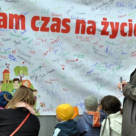 Marsz dla Życia 2015 Poznań "Czas na Życie"