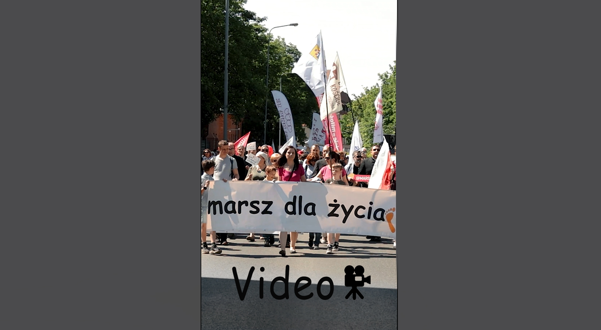 Videorelacja Marszu dla Życia i&nbsp;festynu rodzinnego 2025